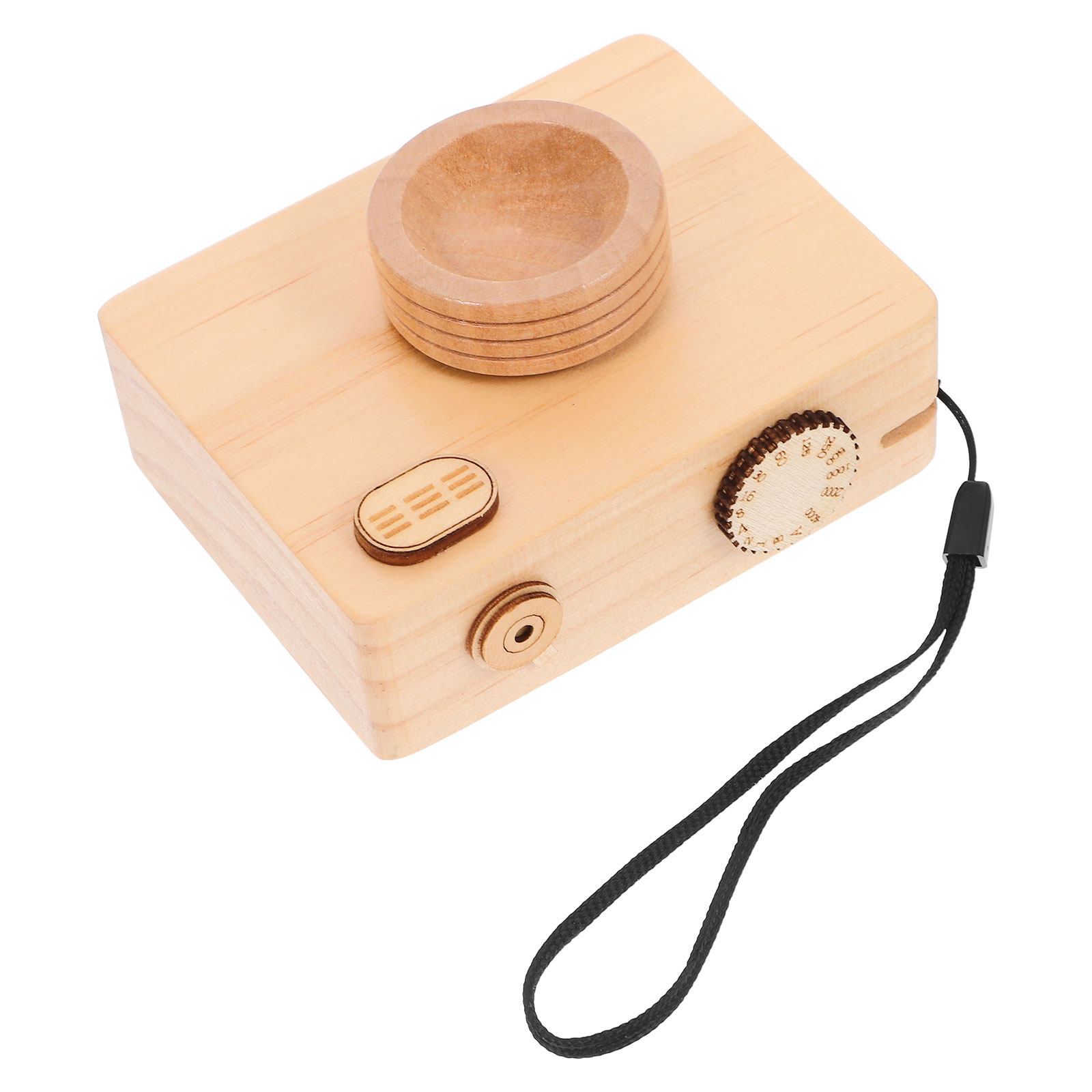 Collectible Vintage Cameras - Creative Wooden Camera Box Decorative Storage