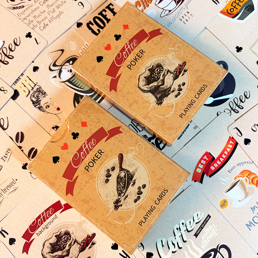 Vintage Collectible Playing Cards - 54 Classic Printed Vintage Deck of