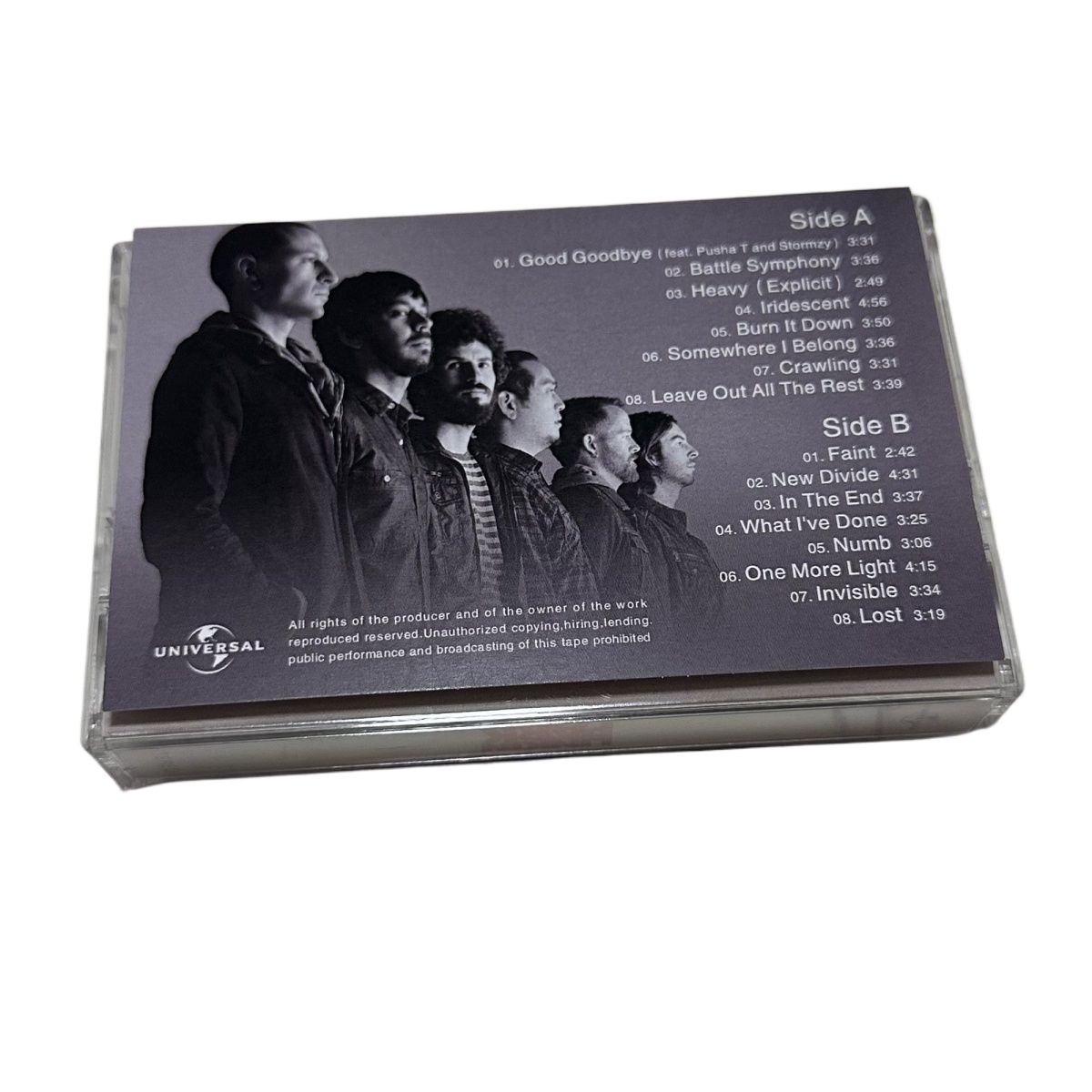 Vintage Collectibles - In Stock Linkin Park Cassette Tape,