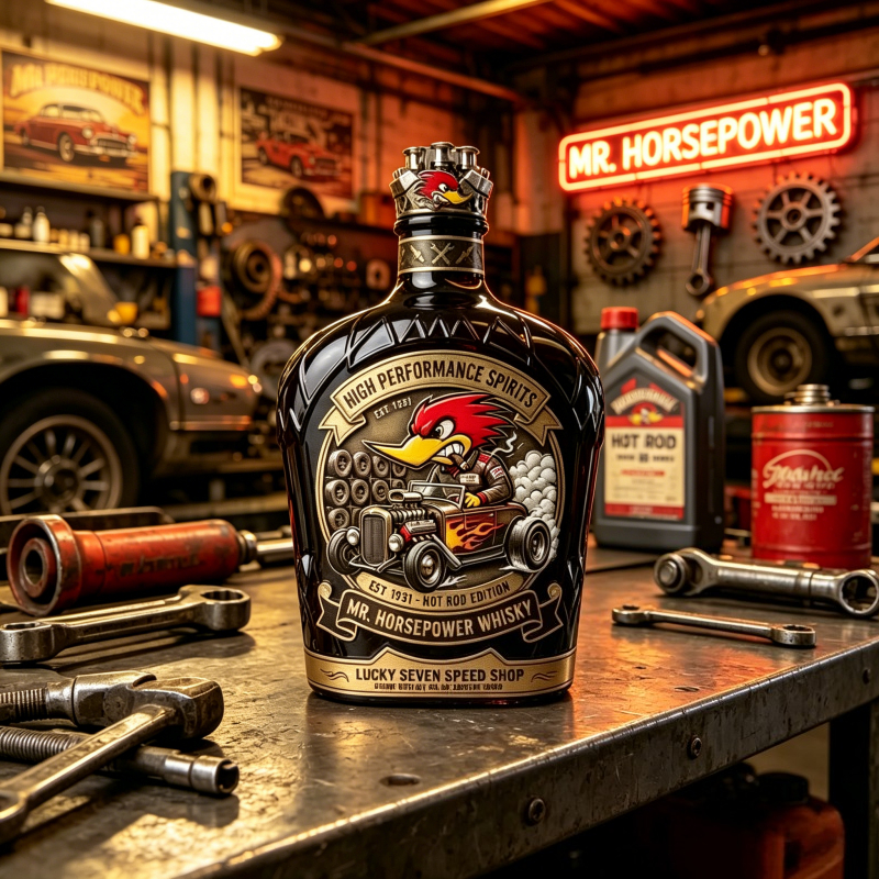 Vintage Mr. Horsepower Whiskey - Vintage Collectible Bottles 리뷰 및 가격
