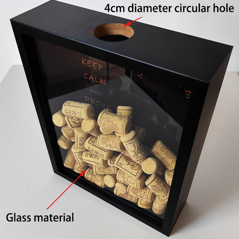 Red Wine Cork Display Frame Wo - Vintage Collectible Bottles 리뷰 및 가격
