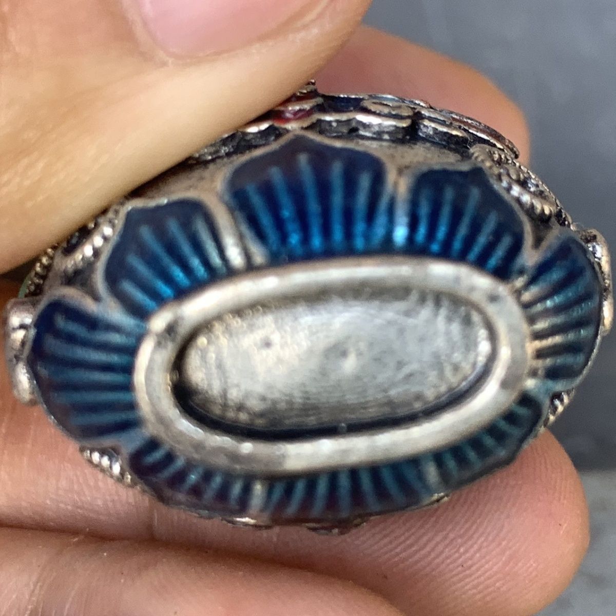 Vintage Cloisonne Bronze Snuff - Vintage Collectible Bottles 리뷰 및 가격