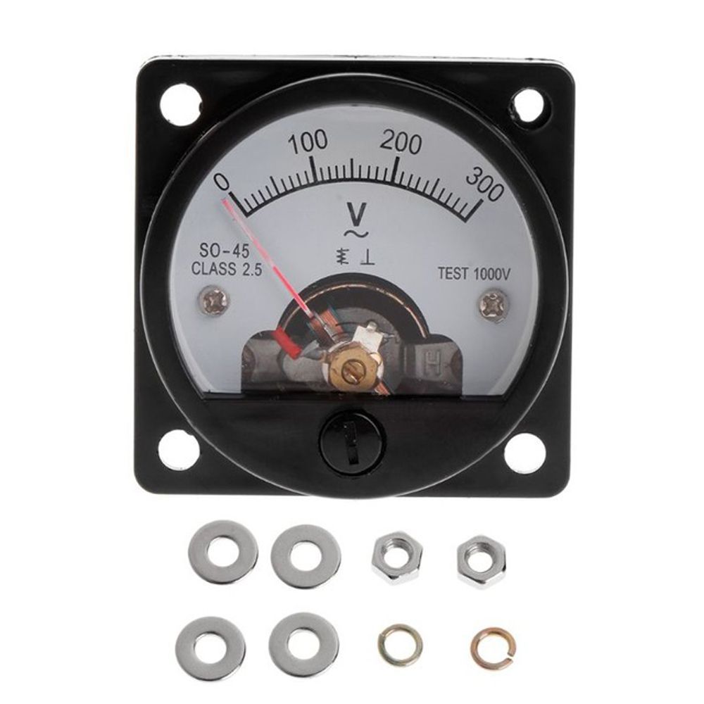 Panel Meter AC 0-300V Current  - Analog Meter Gauge 리뷰 및 가격