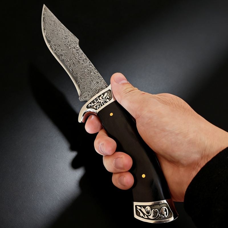 Vintage Engraved Damascus Stra - Vintage Collectible Knives 리뷰 및 가격