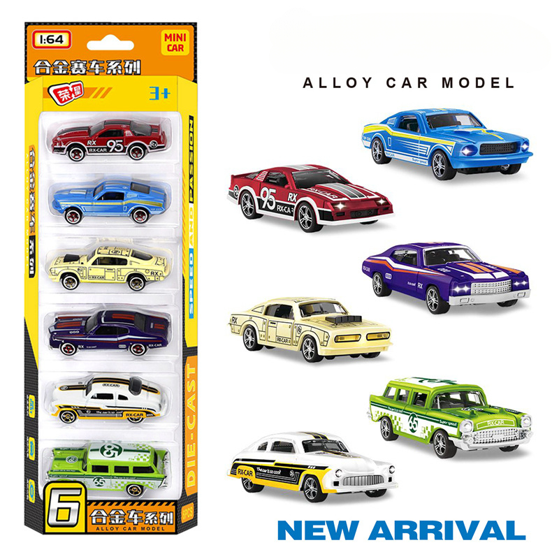1:64 Alloy retro racing car 6- - Vintage Collectibles Toys 리뷰 및 가격