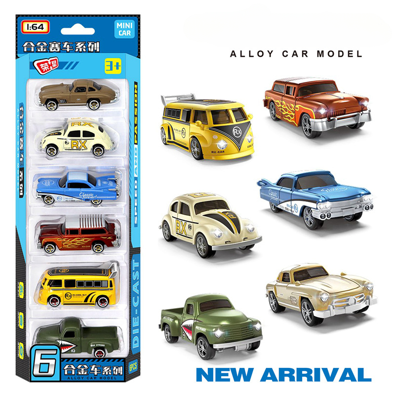 1:64 Alloy retro racing car 6- - Vintage Collectibles Toys 리뷰 및 가격