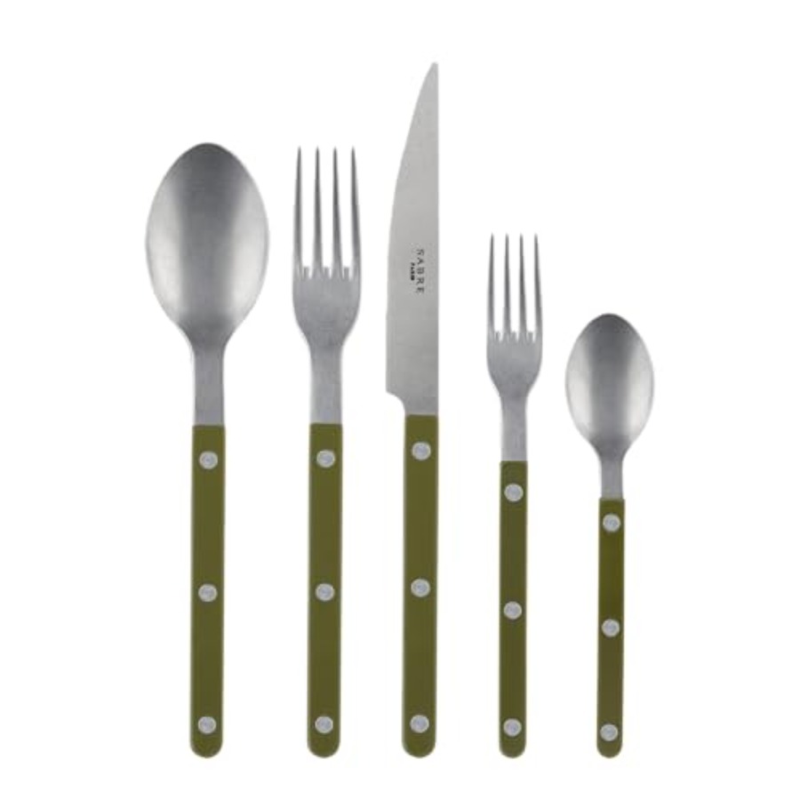 - 5-Piece Flatware Set - Bistr - Vintage Collectible Knives 리뷰 및 가격