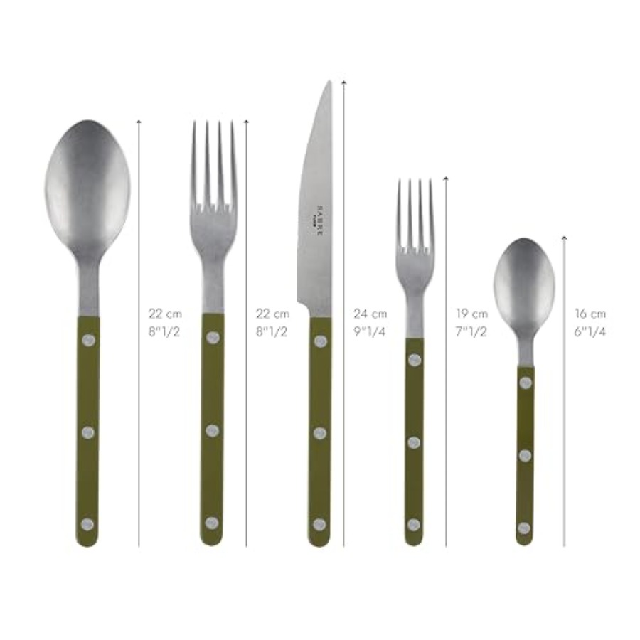 - 5-Piece Flatware Set - Bistr - Vintage Collectible Knives 리뷰 및 가격