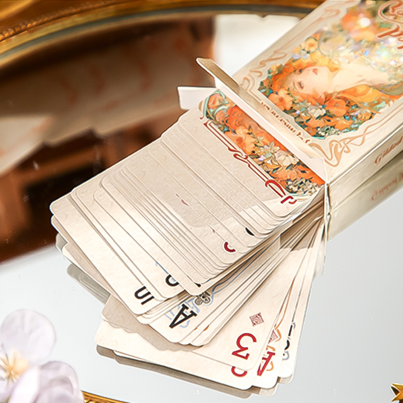 Mr.Paper 55pcs Gilded Flower D - Vintage Collectible Playing Cards 리뷰 및 가격