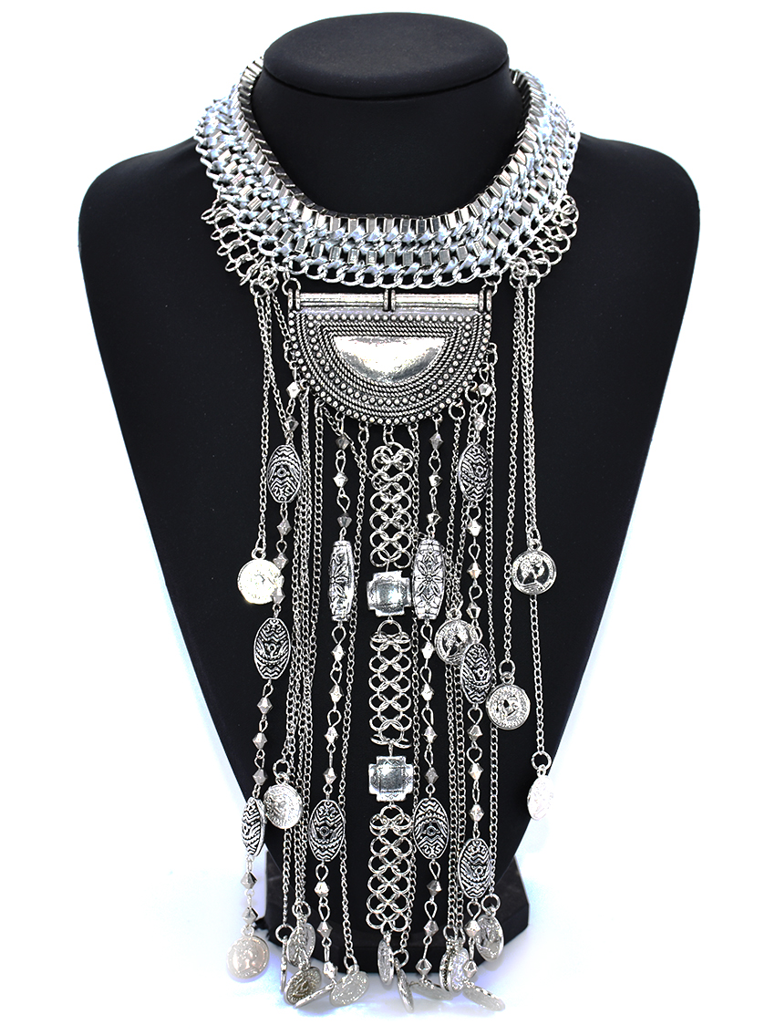 Classic Boho Ethnic Statement  - Vintage Collectible Coins 리뷰 및 가격