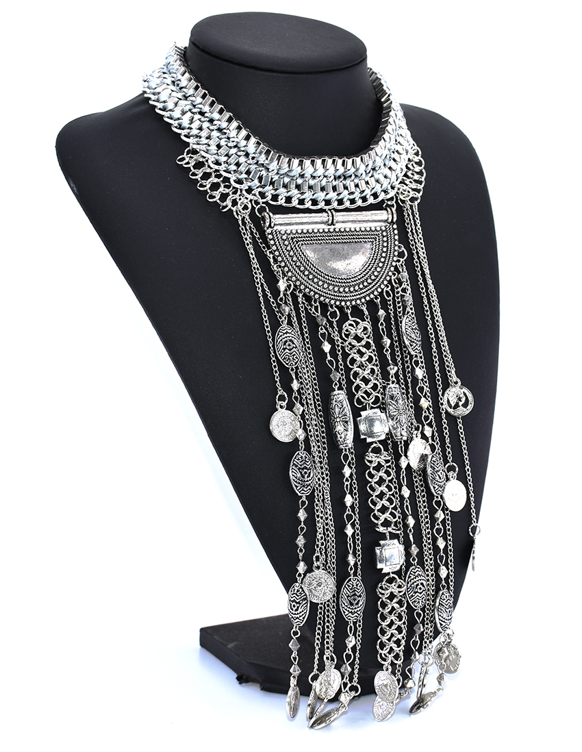 Classic Boho Ethnic Statement  - Vintage Collectible Coins 리뷰 및 가격