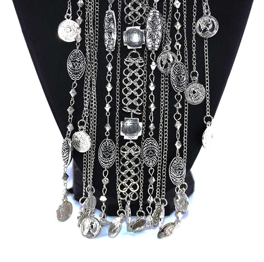 Classic Boho Ethnic Statement  - Vintage Collectible Coins 리뷰 및 가격