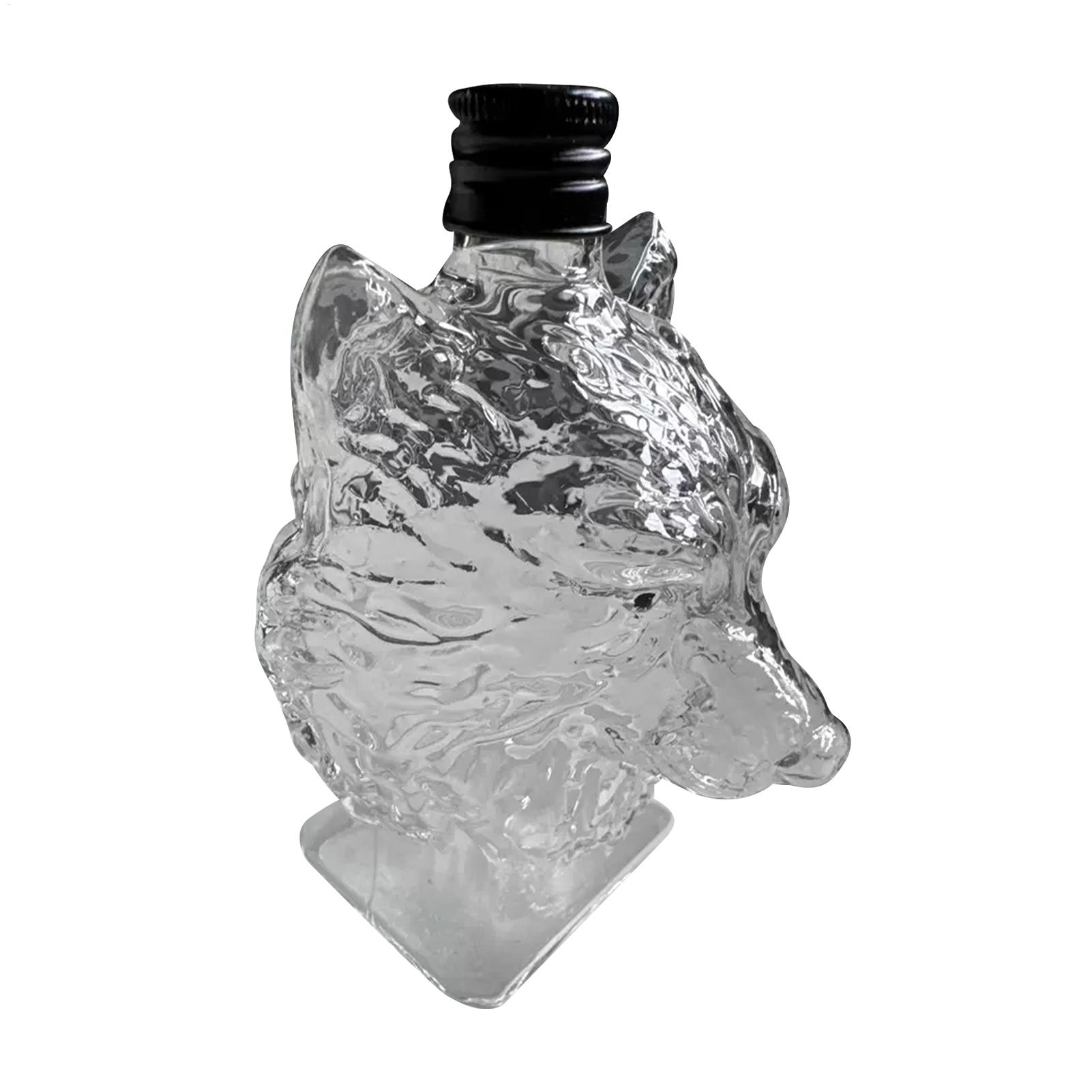 Engraved Whiskey Glasses Wolf  - Vintage Collectible Bottles 리뷰 및 가격