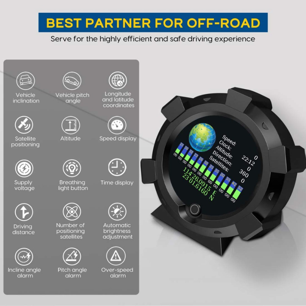 GPS Speedometer MPH Inclinomet - Analog Meter Gauge 리뷰 및 가격