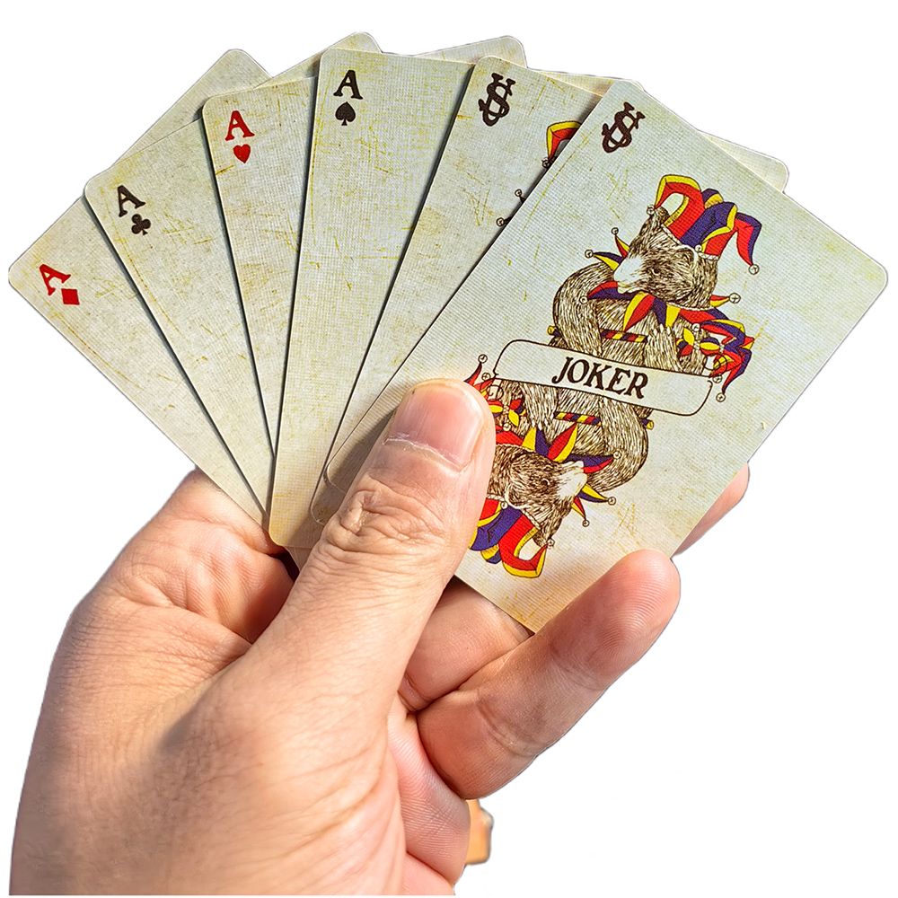 57x72mm Vintage Colourful Bear - Vintage Collectible Playing Cards 리뷰 및 가격