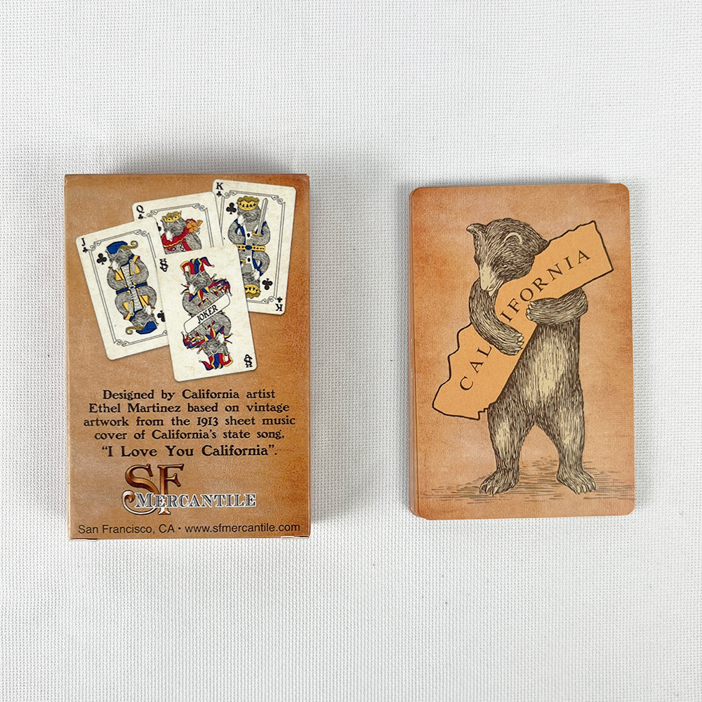 57x72mm Vintage Colourful Bear - Vintage Collectible Playing Cards 리뷰 및 가격