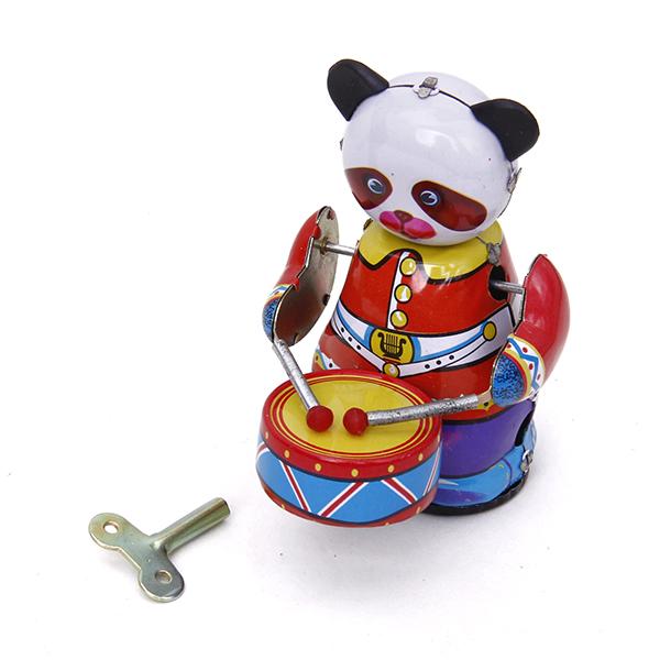 Wind Up Clockwork Panda Drumme - Vintage Collectibles Toys 리뷰 및 가격