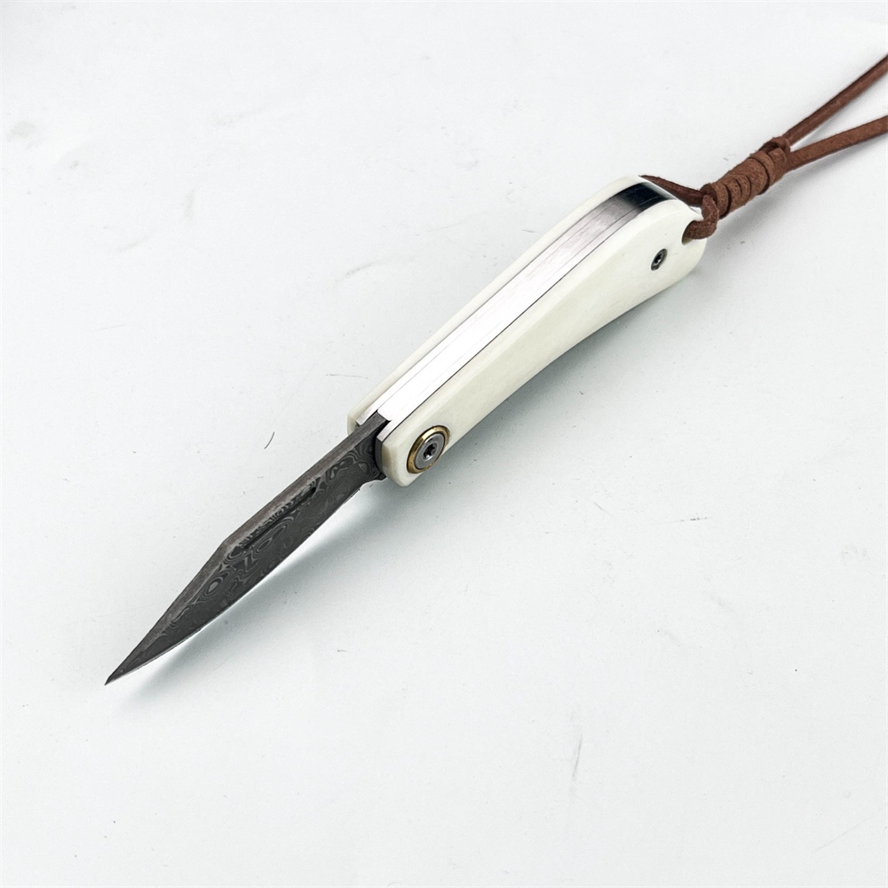 Compact Vintage Damascus Foldi - Vintage Collectible Knives 리뷰 및 가격