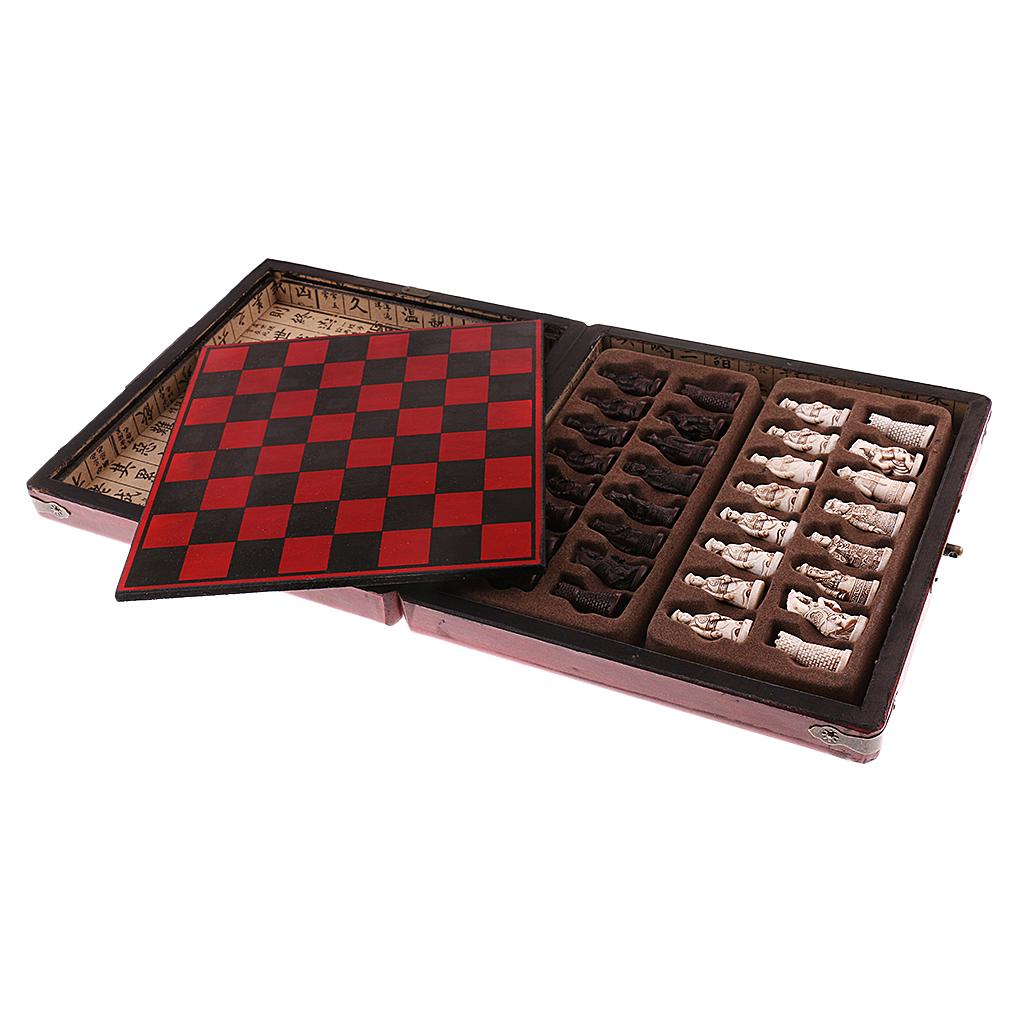 Chinese Chess Set Wooden Minia - Vintage Game Collection 리뷰 및 가격