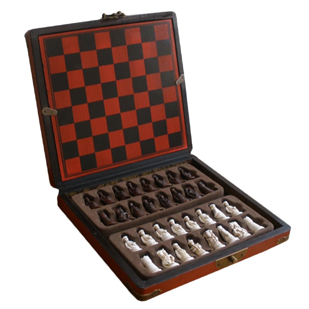 Chinese Chess Set Wooden Minia - Vintage Game Collection 리뷰 및 가격