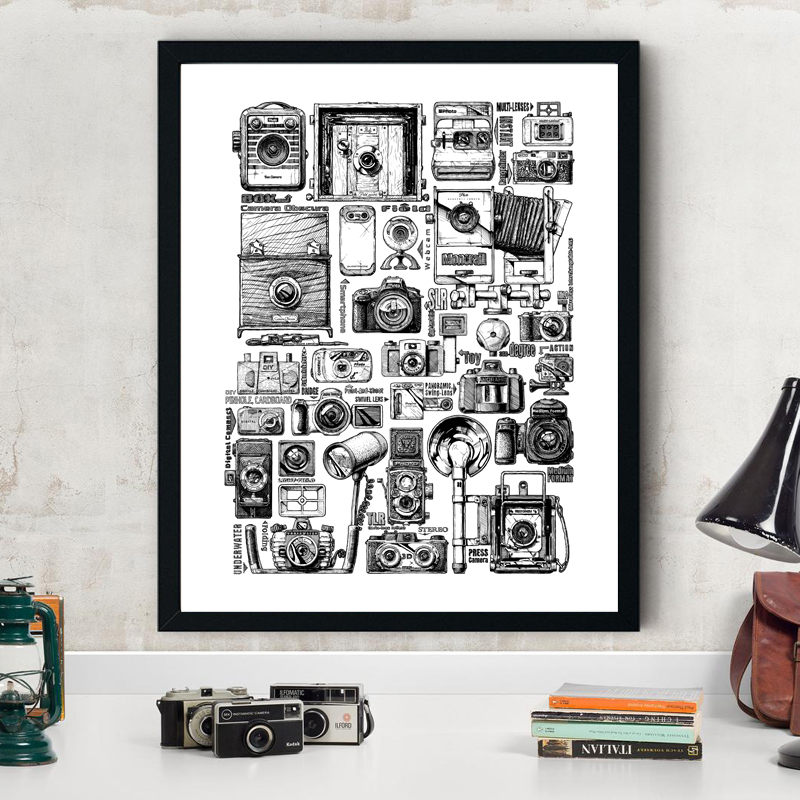 Vintage Camera Collection illu - Collectible Vintage Cameras 리뷰 및 가격