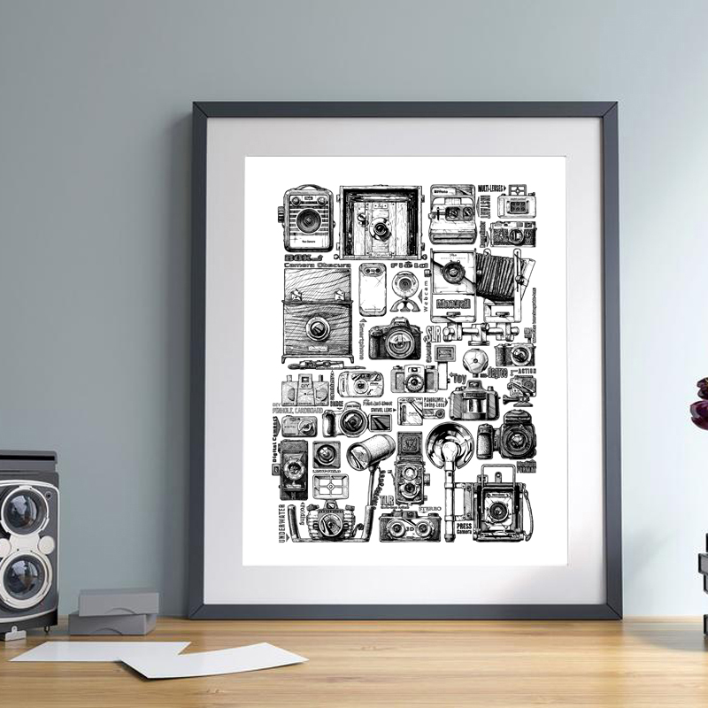Vintage Camera Collection illu - Collectible Vintage Cameras 리뷰 및 가격