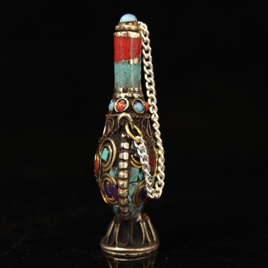 Collection Chinese brass inlai - Vintage Collectible Bottles 리뷰 및 가격