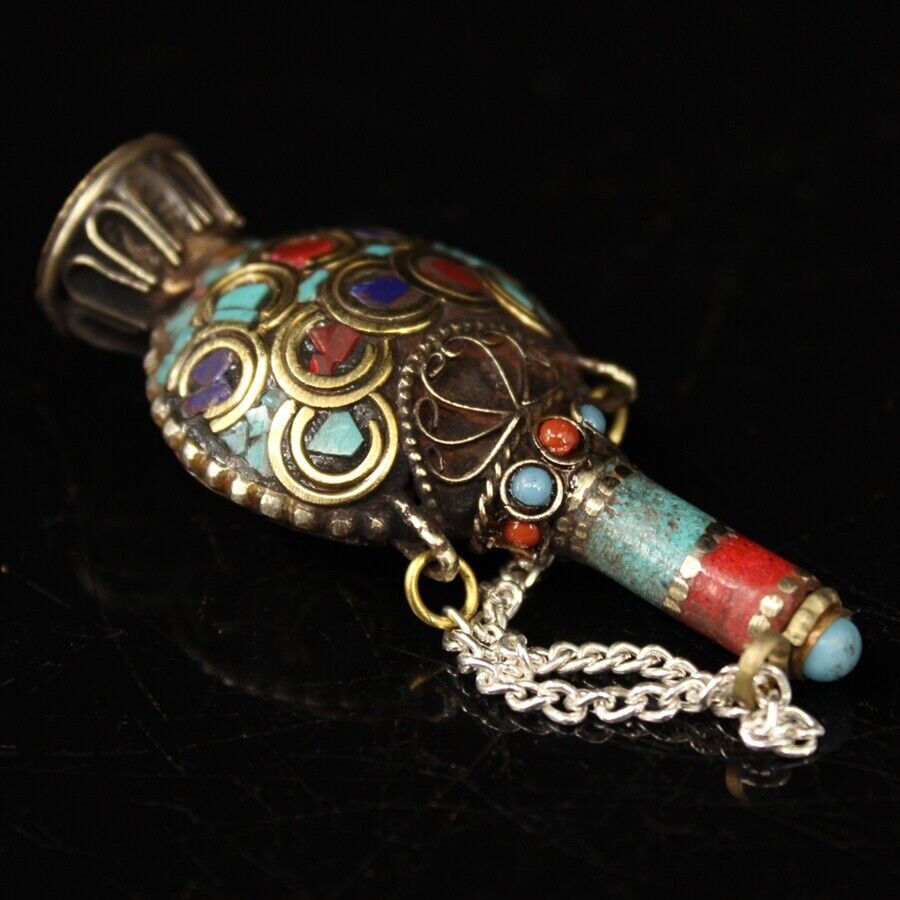 Collection Chinese brass inlai - Vintage Collectible Bottles 리뷰 및 가격