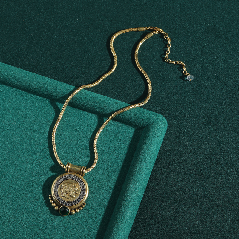 Head Ancient Coin Pendant Chok - Vintage Collectible Coins 리뷰 및 가격