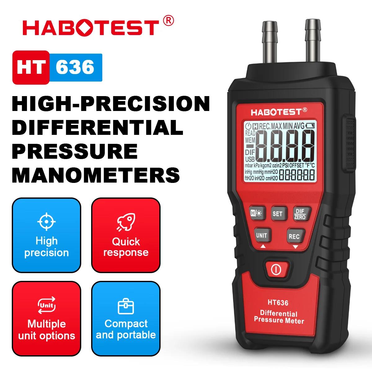 HABOTEST HT636 Digital Pressur - Analog Meter Gauge 리뷰 및 가격