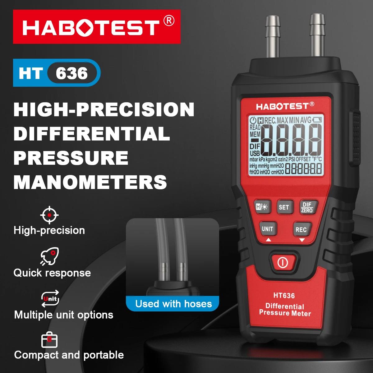 HABOTEST HT636 Digital Pressur - Analog Meter Gauge 리뷰 및 가격