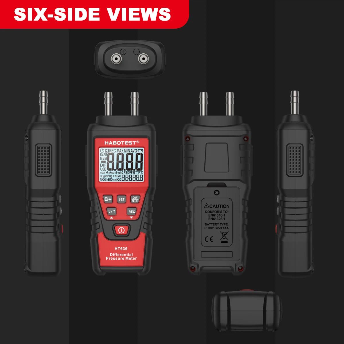 HABOTEST HT636 Digital Pressur - Analog Meter Gauge 리뷰 및 가격