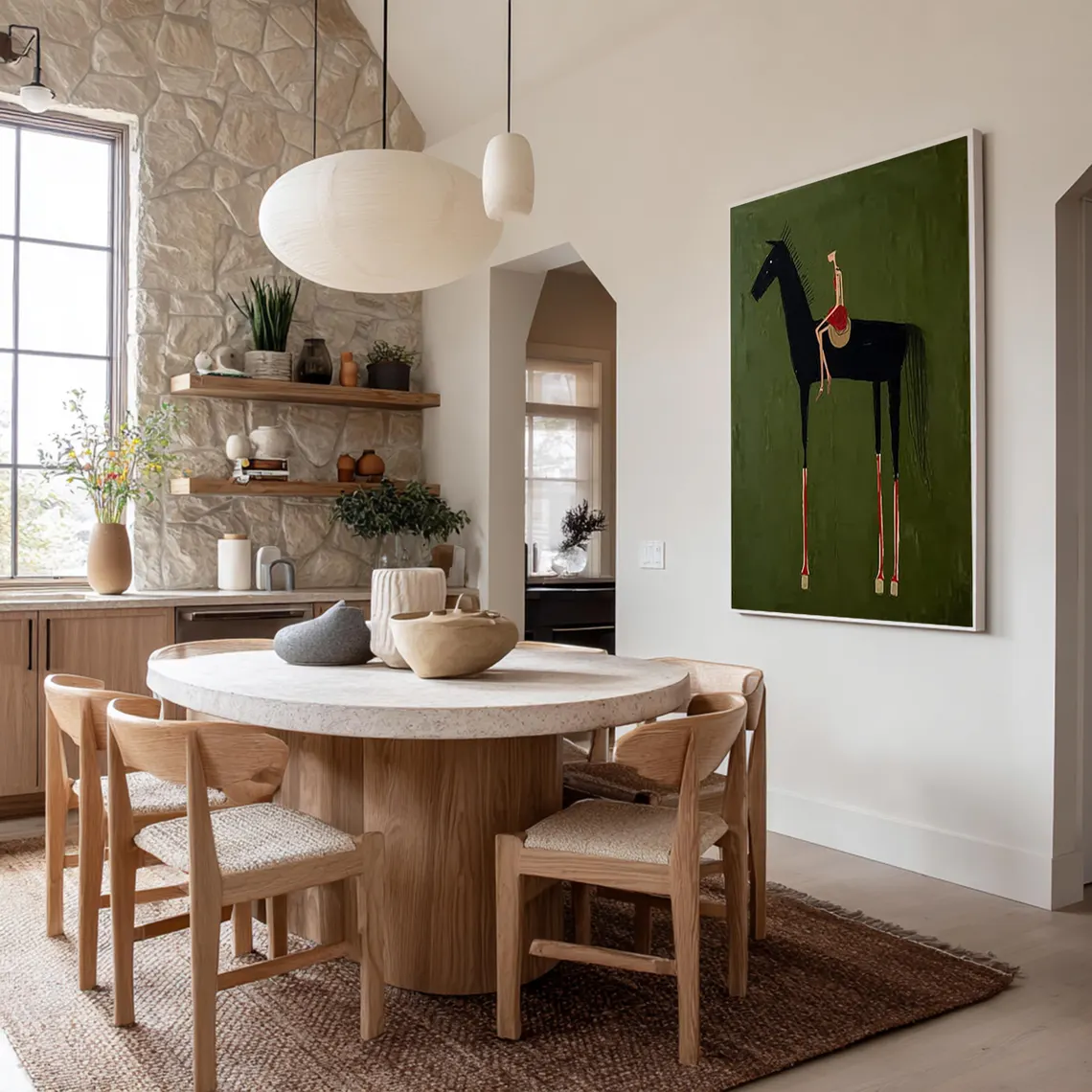 horse art Neutral Home Decorpa - Vintage Toy Collector 리뷰 및 가격