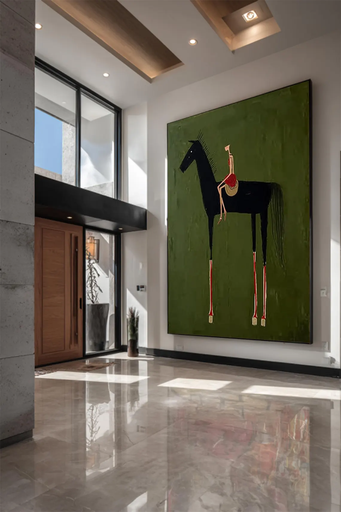 horse art Neutral Home Decorpa - Vintage Toy Collector 리뷰 및 가격