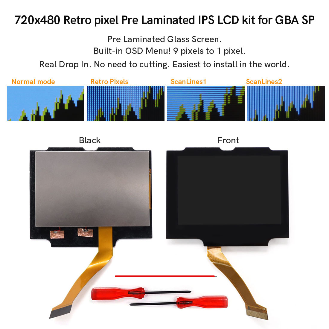 For  GBA SP V5  720x480 Retro  - Vintage Game Collection 리뷰 및 가격