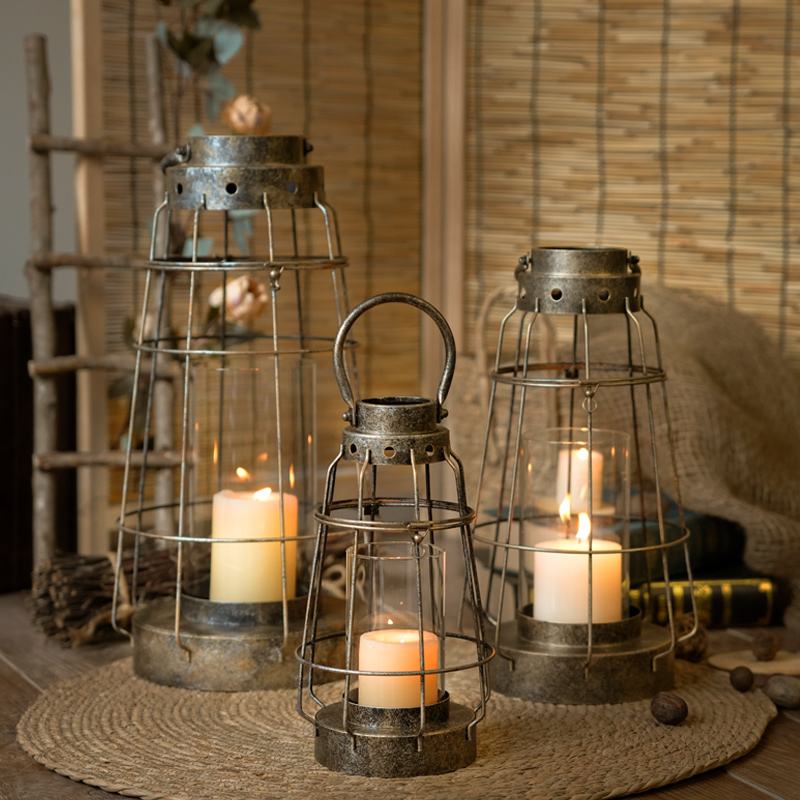 European Iron & Glass Candle H - Collectible Vintage Matches 리뷰 및 가격