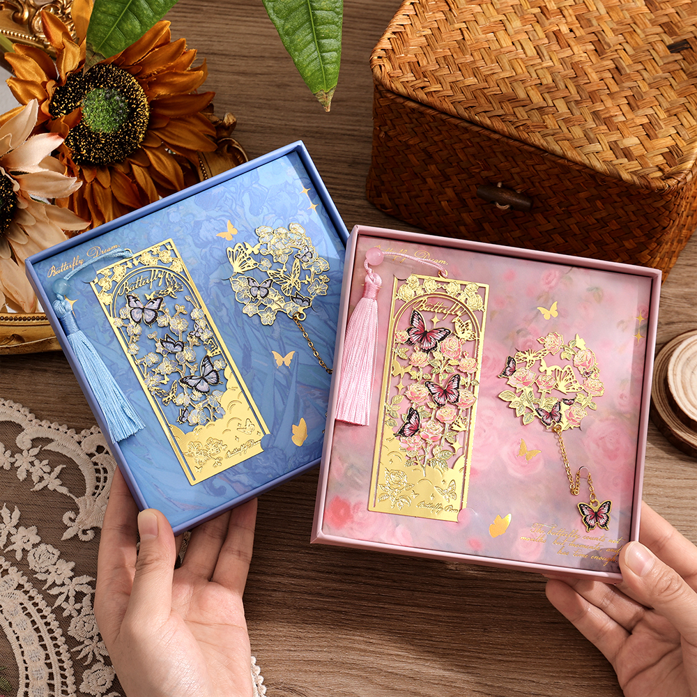 2 Pcs Butterfly Bookmarks With - Vintage Collectibles 리뷰 및 가격