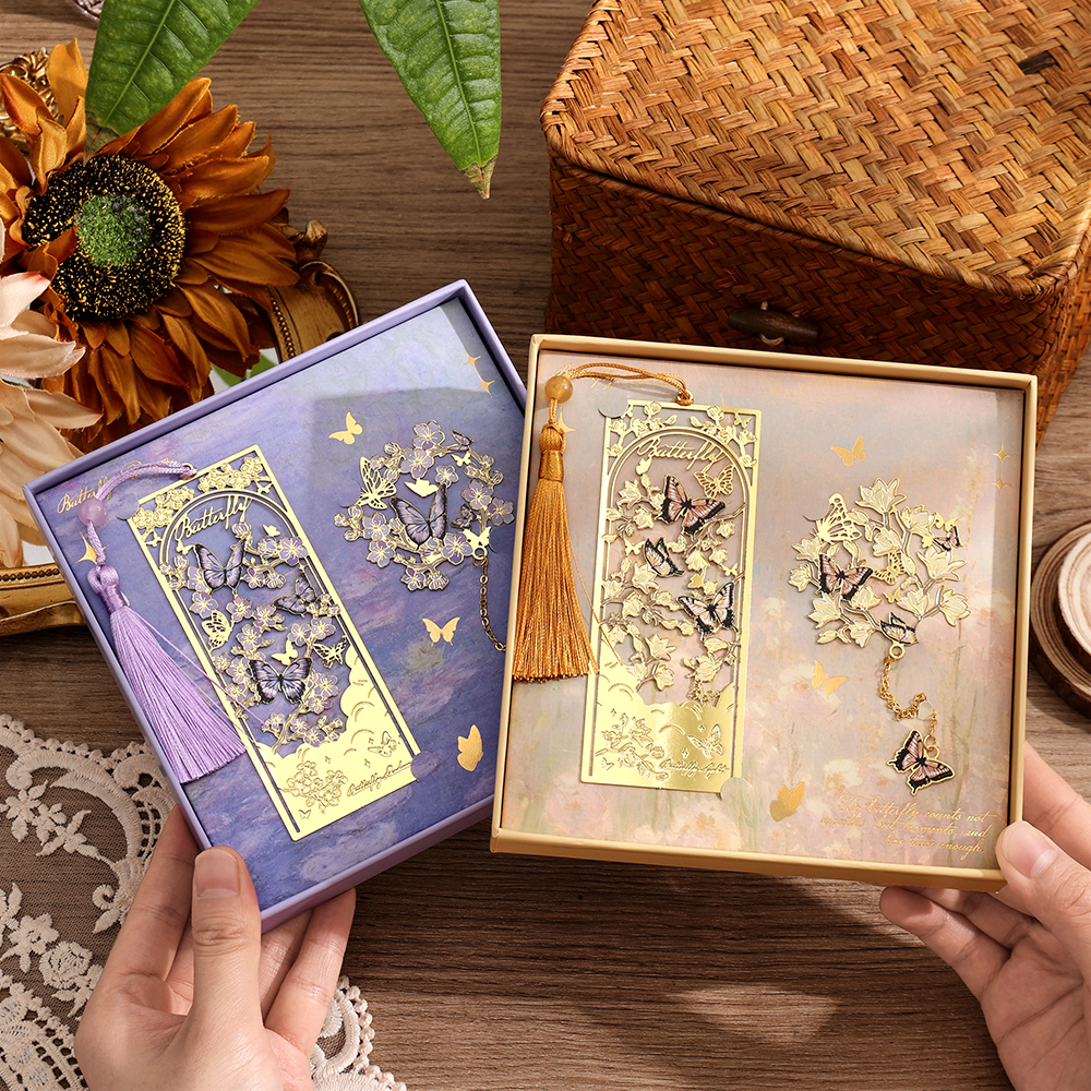 2 Pcs Butterfly Bookmarks With - Vintage Collectibles 리뷰 및 가격