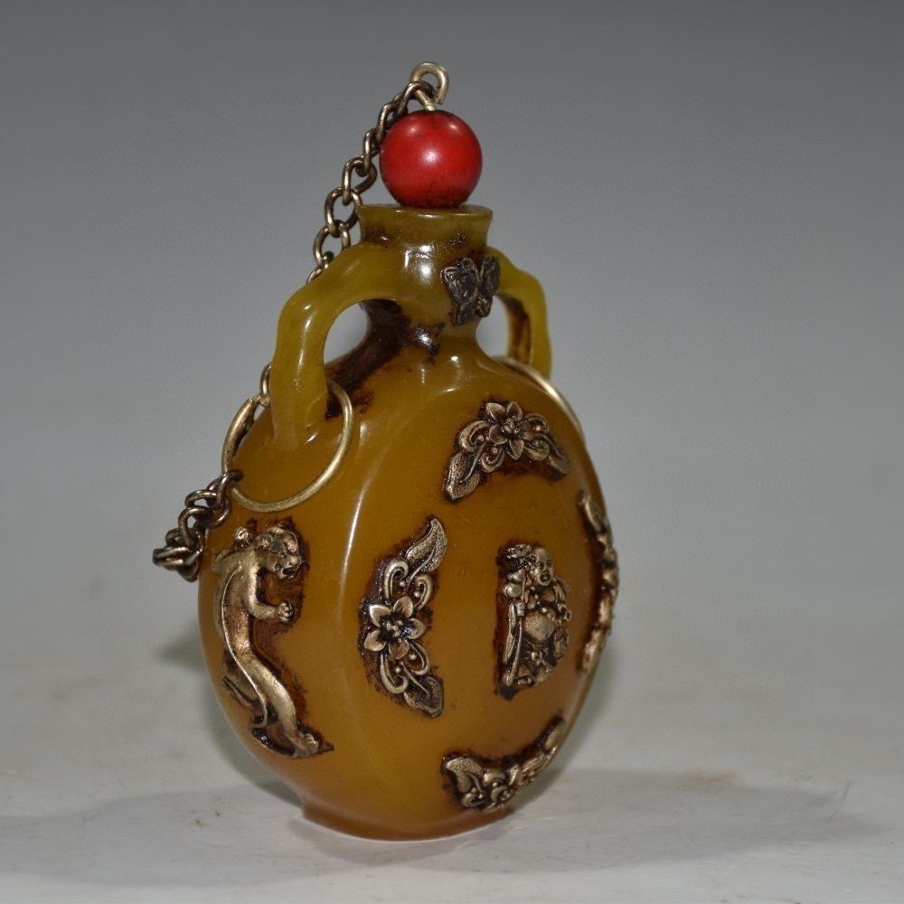 Vintage Collectible Carved Amb - Vintage Collectible Bottles 리뷰 및 가격