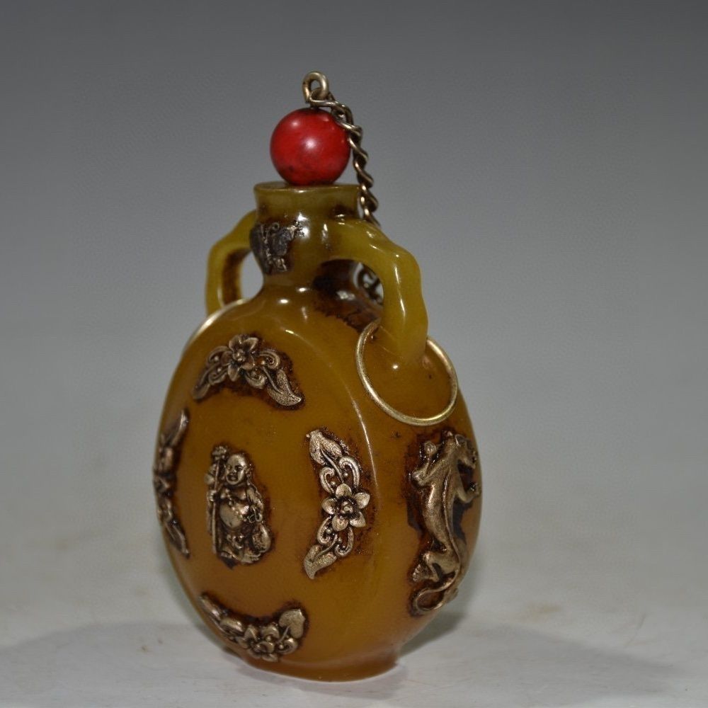 Vintage Collectible Carved Amb - Vintage Collectible Bottles 리뷰 및 가격