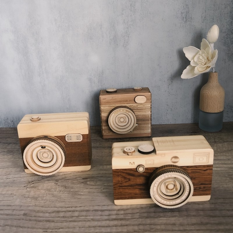 Vintage Wooden Camera Music Bo - Collectible Vintage Cameras 리뷰 및 가격