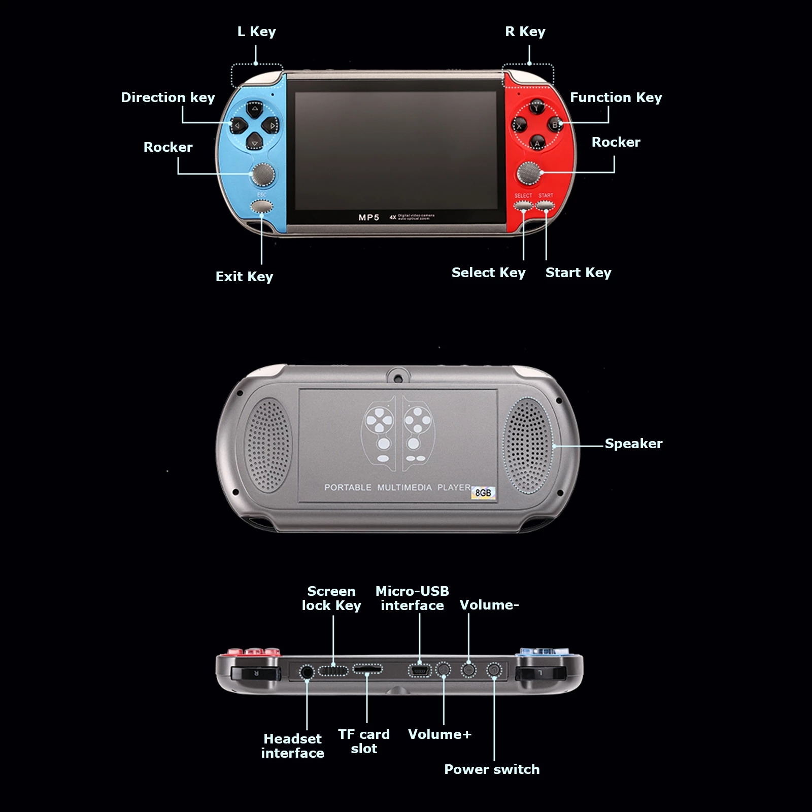Hand Game Console Arcade Playe - Vintage Game Collection 리뷰 및 가격