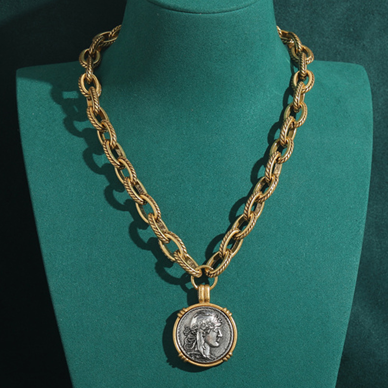 Vintage Chokers Necklace Ancie - Vintage Collectible Coins 리뷰 및 가격
