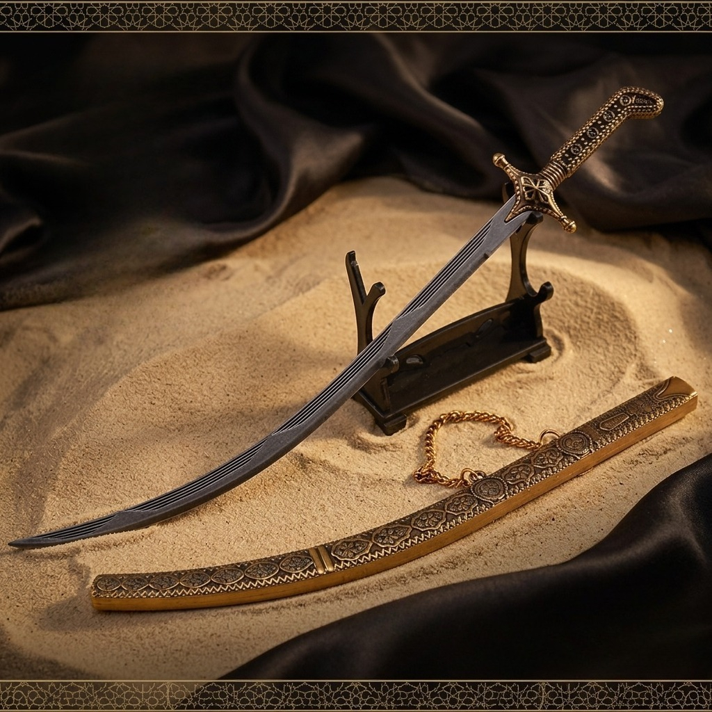 26cm Arabian Curved Sword weap - Vintage Collectible Knives 리뷰 및 가격
