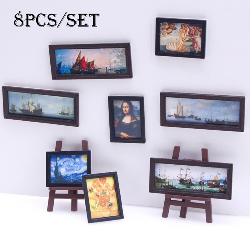 8Pcs/Set 1:12 Dollhouse Miniat - Vintage Toy Collector 리뷰 및 가격