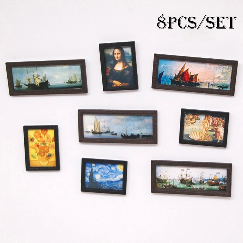 8Pcs/Set 1:12 Dollhouse Miniat - Vintage Toy Collector 리뷰 및 가격