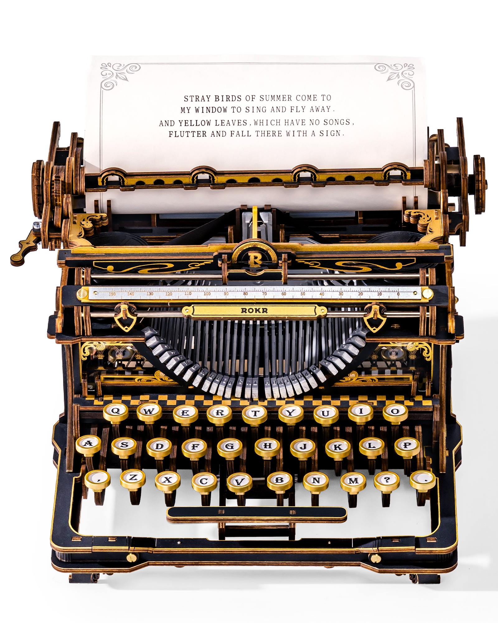 ROKR 3D Wooden Typewriter Puzz - Vintage Collectibles Toys 리뷰 및 가격