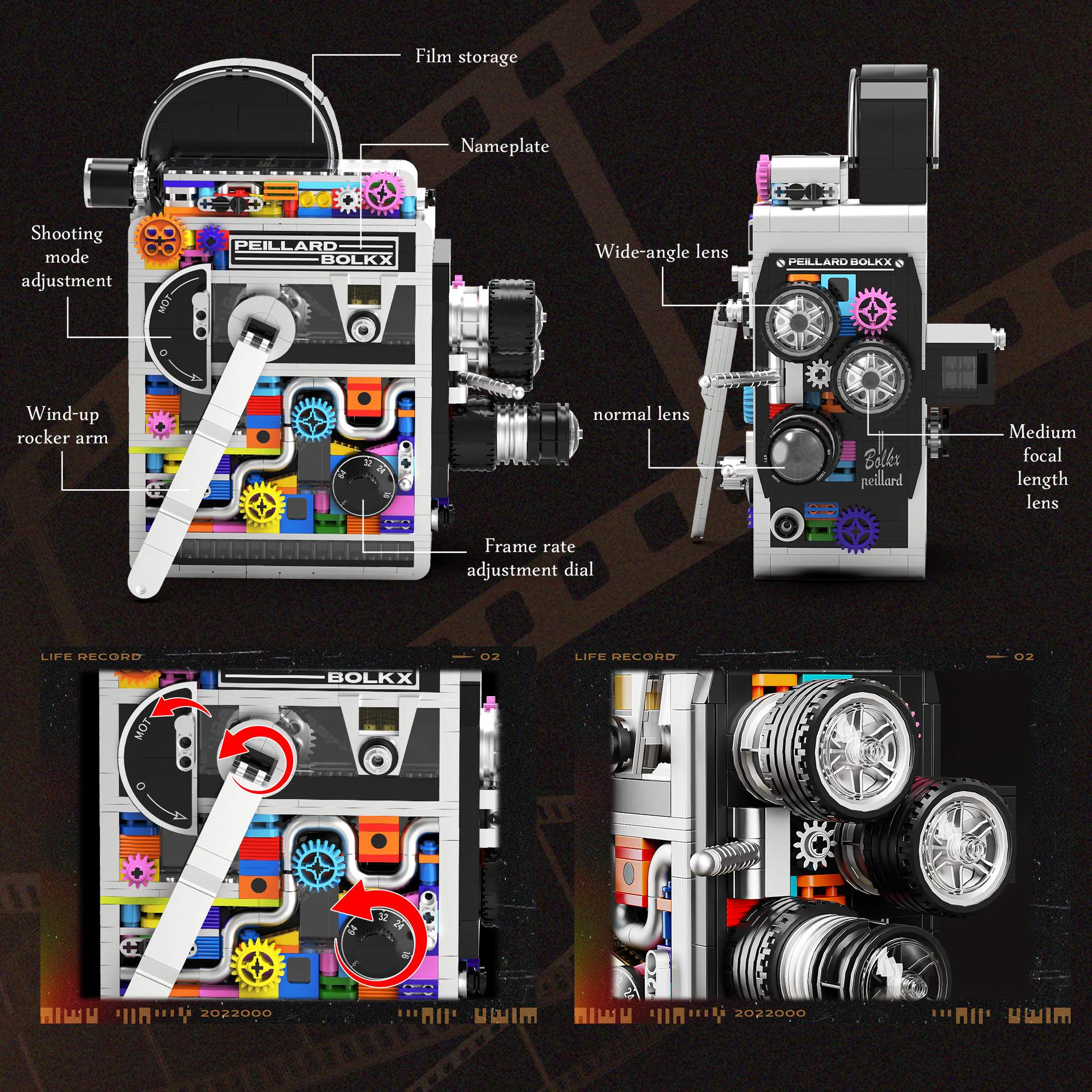 805PCS Vintage Camera Building - Collectible Vintage Cameras 리뷰 및 가격