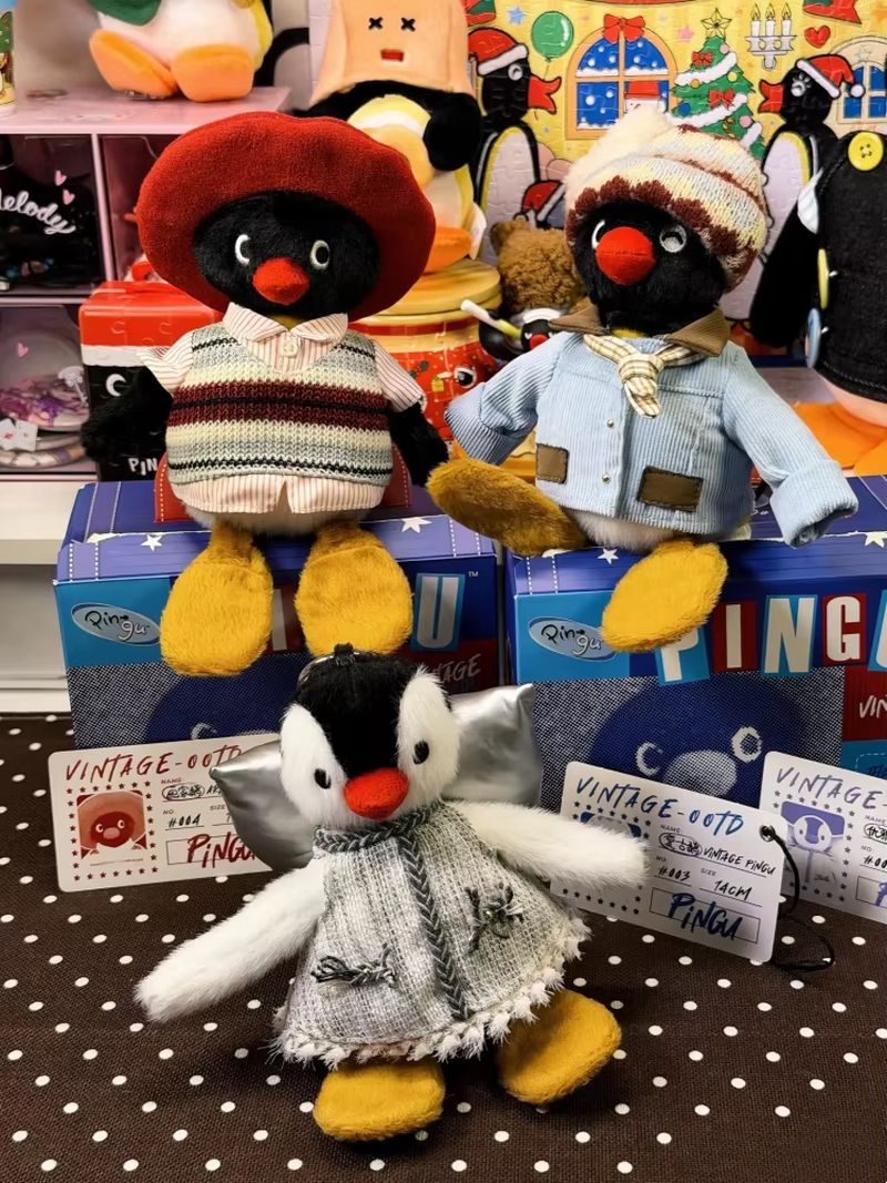 Pingu Blind Box 45th Anniversa - Vintage Collectible Dolls For Sale 리뷰 및 가격