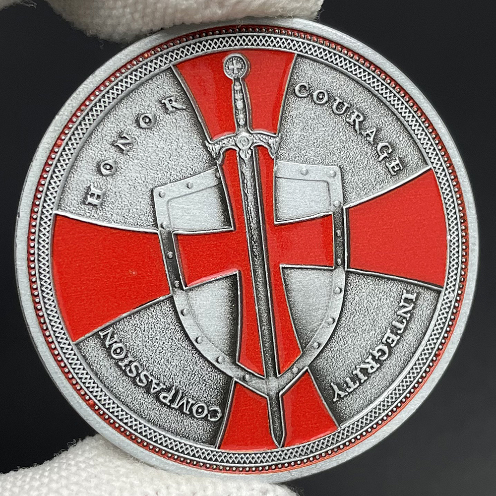 Knight Templar Challenge Coin  - Vintage Collectible Coins 리뷰 및 가격